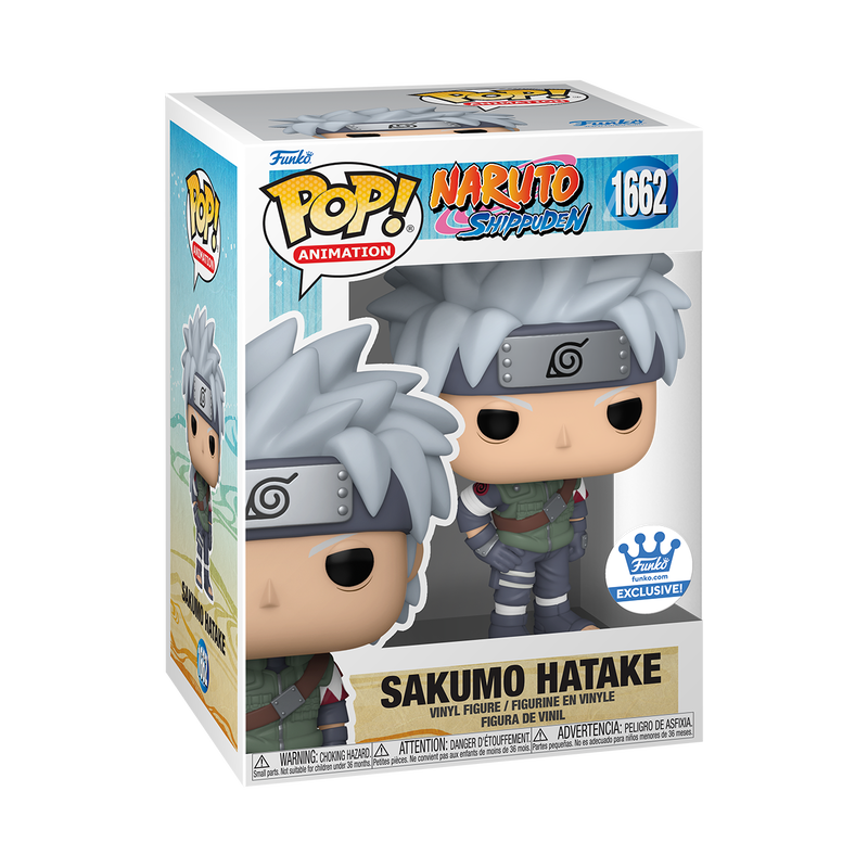 Funko Pop! NARUTO SHIPPUDEN SAKUMO HATAKE #1662 [FUNKO SHOP EXCLUSIVE] *PREORDER*