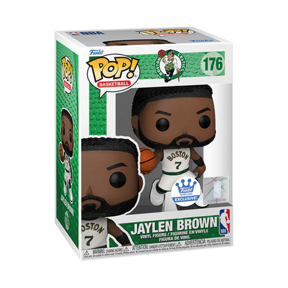 Funko Pop! Sports NBA - Boston Celtics Jaylen Brown #176 White Jersey **PREORDER**
