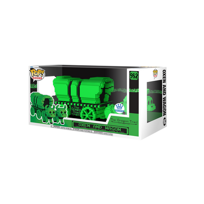 Funko Pop! Rides: The Oregon Trail - Oxen And Wagon #982 [Funko Shop Exclusive] *PREORDER*