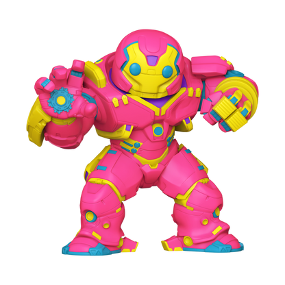 Funko Pop! Marvel: Infinity Saga (Black Light) - Iron Man (Mark 1) / Iron Man (Mark 3) / Iron Man (Mark 5) / 10" Hulkbuster [Target Exclusive] *PREORDER*