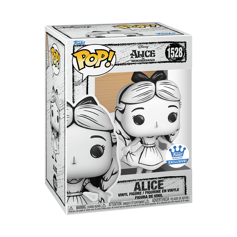 Funko Pop! Disney: Sketch Alice #1528 [Funko Shop Exclusive
