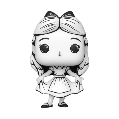 Funko Pop! Disney: Sketch - Alice #1528 [Funko Shop Exclusive] *PREORDER*