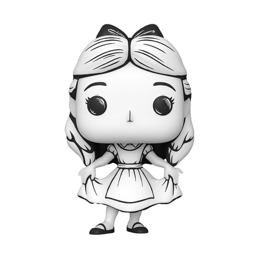 Funko Pop! Disney: Sketch - Alice #1528 [Funko Shop Exclusive] *PREORDER*
