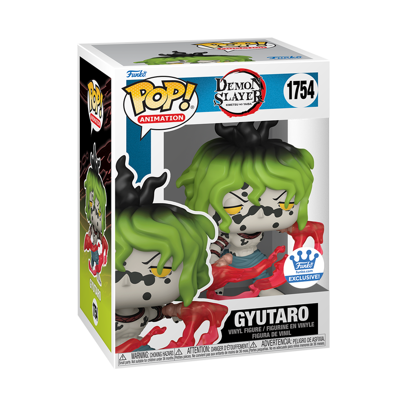 Funko Pop! Anime: Demon Slayer - Gyutaro (Blood Attack) #1754 [Funko Shop Exclusive]