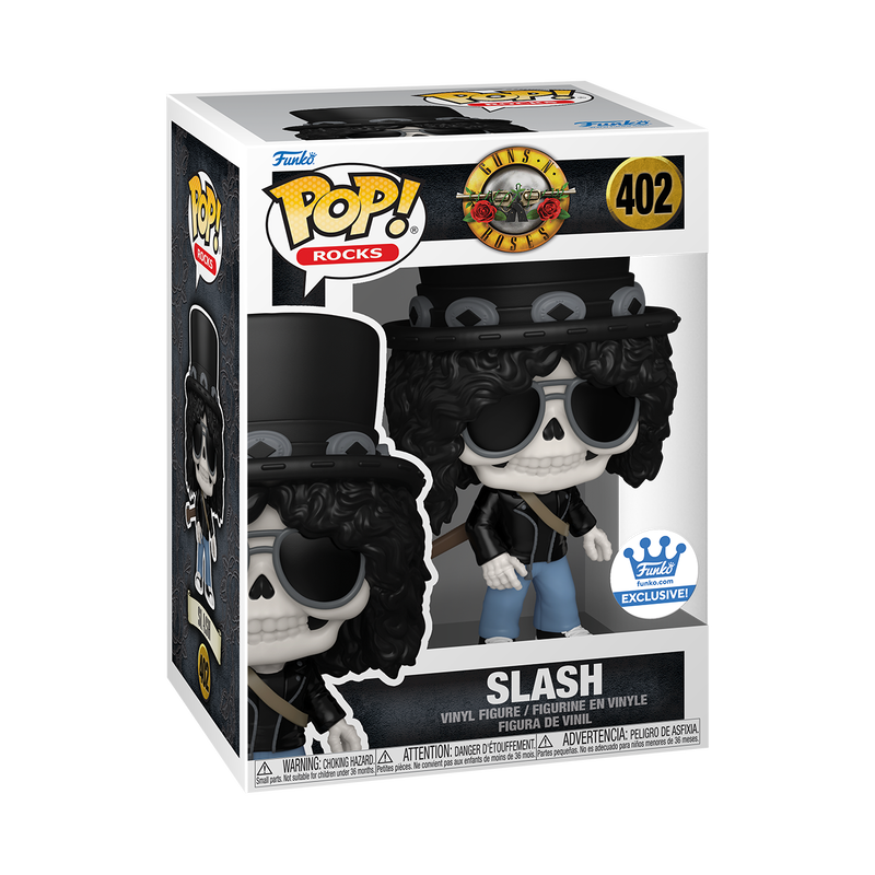 Funko Pop! Guns N Roses - Slash (Skeleton) #402 [FUNKO SHOP EXCLUSIVE]