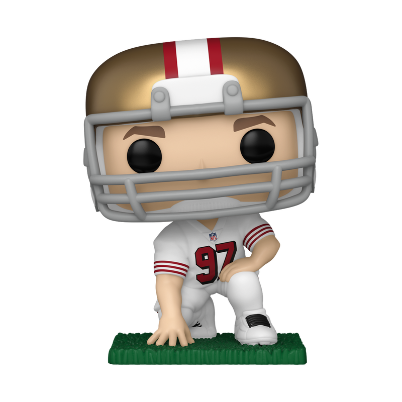 Funko Pop! Sports: NFL - Nick Bosa (White & Red Uniform) #258 [Fugitive Toys Exclusive]