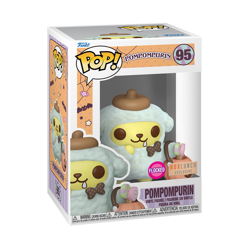 Funko Pop! Sanrio - Halloween Pompompurin (Flocked) #95 [BoxLunch