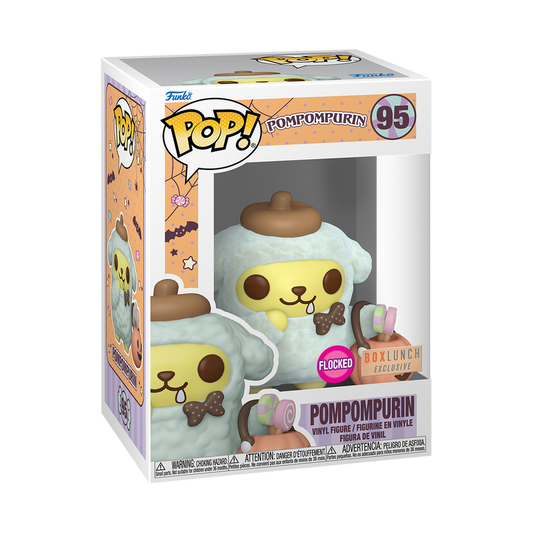 Funko Pop! Sanrio - Halloween Pompompurin (Flocked) #95 [BoxLunch Exclusive]