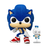 Funko Pop! Games: Sonic The Hedgehog - Sonic (8-Bit) / Knuckles (8-Bit) / Tails (8-Bit) / Sonic with Chao (Flocked) *PREORDER*