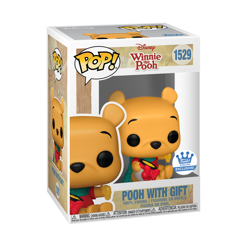 Funko Pop! Winnie The Pooh - Pooh with Gift #1529 [Funko Shop Exclusive]