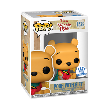 Funko Pop! Winnie The Pooh - Pooh with Gift #1529 [Funko Shop Exclusive]