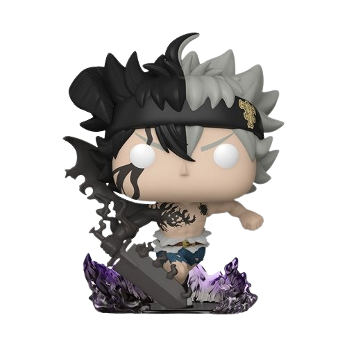Funko Pop! ANIMATION: BLACK CLOVER BLACK ASTA GLOW IN THE DARK #1556 [EXCLUSIVE]