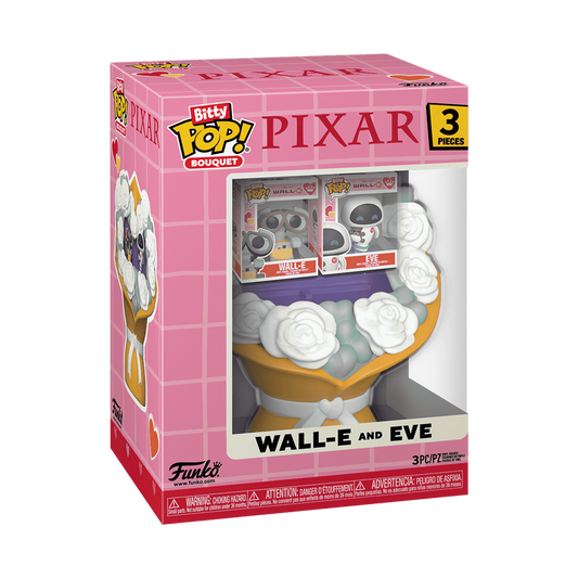 Funko Pop! Bitty Pop - Wall-E Bouquet Wall-E & Eve (Valentine)