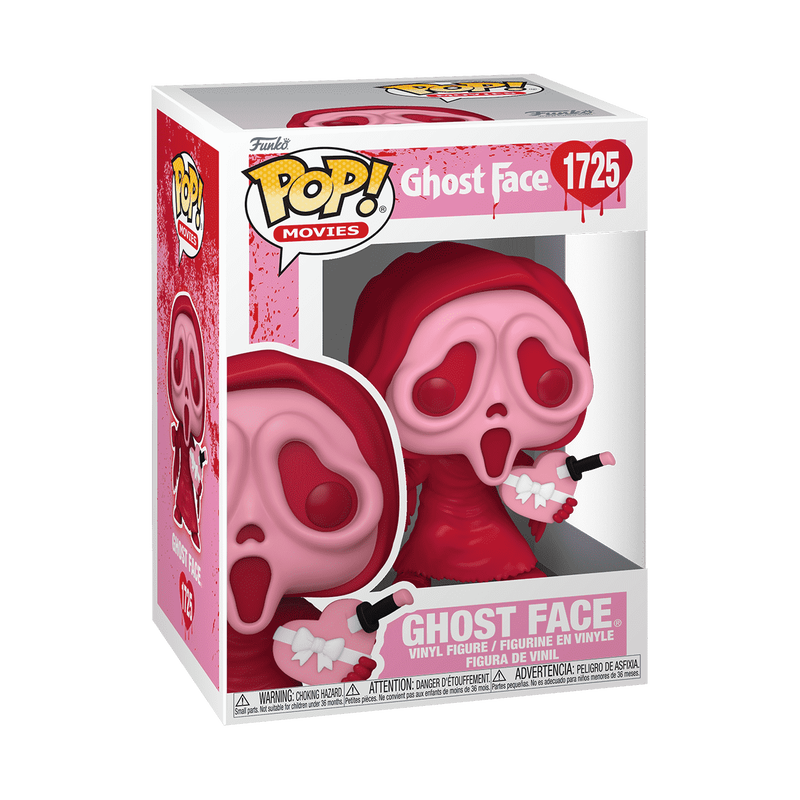 Funko Pop! Movies: Scream - Ghost Face with Heart Box (Valentine) #1725