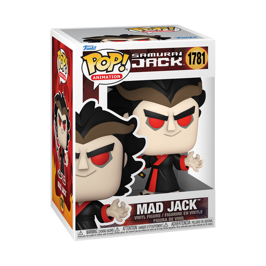 Funko Pop! Animation: Samurai Jack - Mad Jack #1781 *PREORDER*