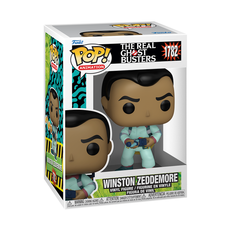 Funko Pop! Movies: The Real Ghostbusters - Venkman with Slimer / Winston Zeddemore / Egon Spengler / Ray Stantz