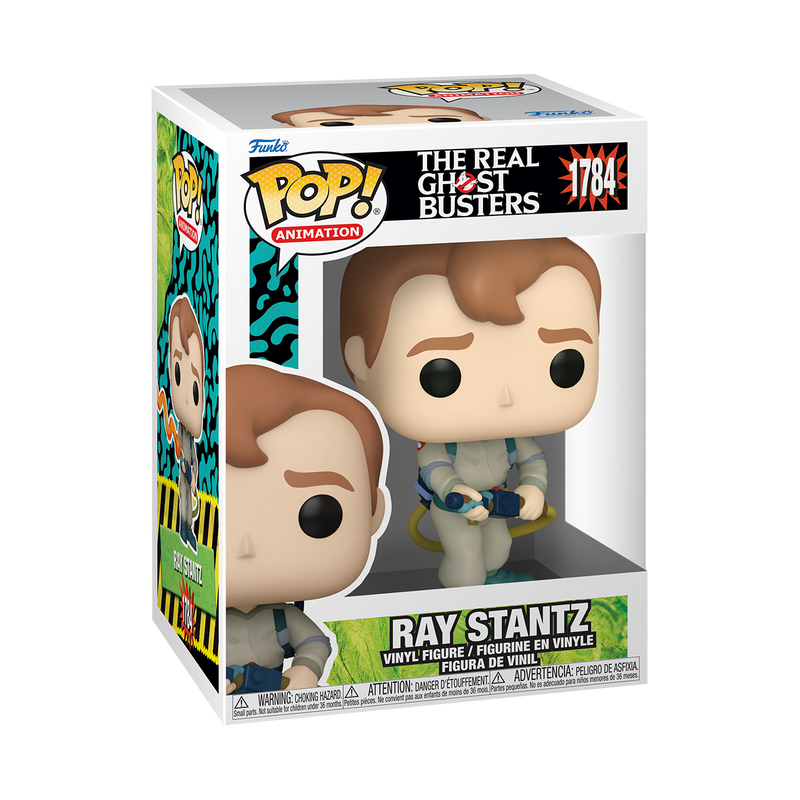 Funko Pop! Movies: The Real Ghostbusters - Venkman with Slimer / Winston Zeddemore / Egon Spengler / Ray Stantz