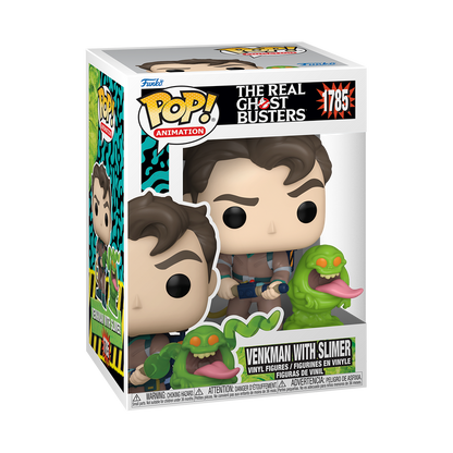 Funko Pop! Movies: The Real Ghostbusters - Venkman with Slimer / Winston Zeddemore / Egon Spengler / Ray Stantz