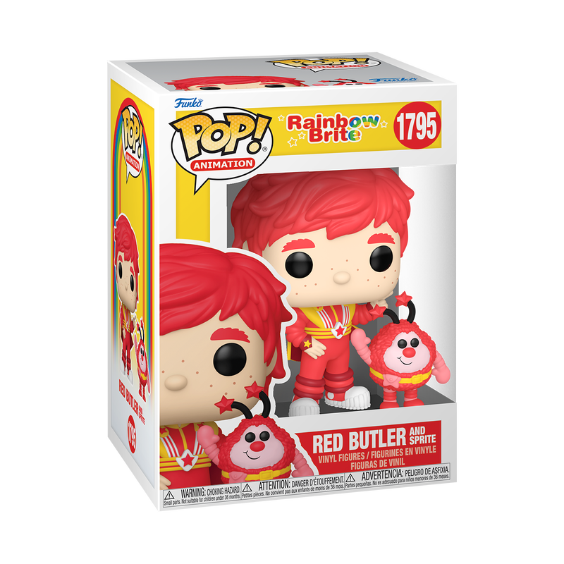 Funko Pop! Animation: Rainbow Brite - Rainbow Brite / Patty O'Green / Red Butler / Indigo *PREORDER*