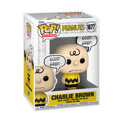 Funko Pop! Television: Peanuts - Charlie Brown #1678 / Charlie Brown #1677 / Snoopy #1679 / Joe Cool #1680