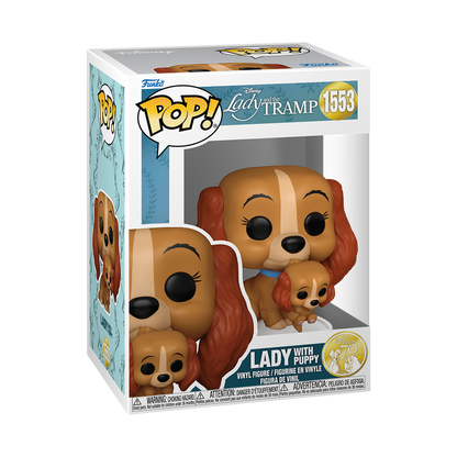 Funko Pop! Disney: Lady And The Tramp - Lady with Puppy #1553 / Tramp with Puppy #1554