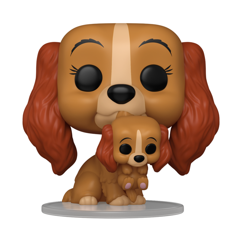 Funko Pop! Disney: Lady And The Tramp - Lady with Puppy #1553 / Tramp with Puppy #1554