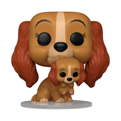 Funko Pop! Disney: Lady And The Tramp - Lady with Puppy #1553 / Tramp with Puppy #1554