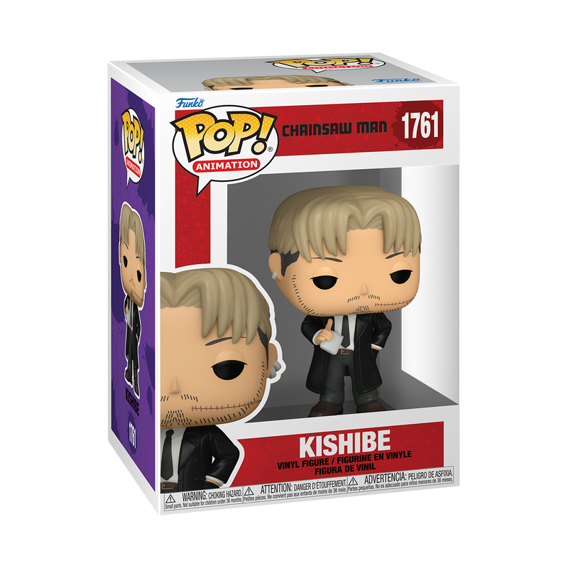Funko Pop! Anime: Chainsaw Man - Kishibe / HImeno / Kobeni / Samurai Sword / Denji / Power / Deluxe