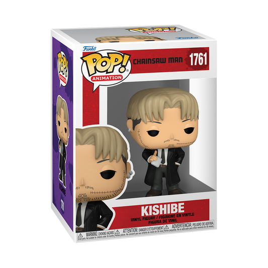 Funko Pop! Anime: Chainsaw Man - Kishibe / HImeno / Kobeni / Samurai Sword / Denji / Power / Deluxe