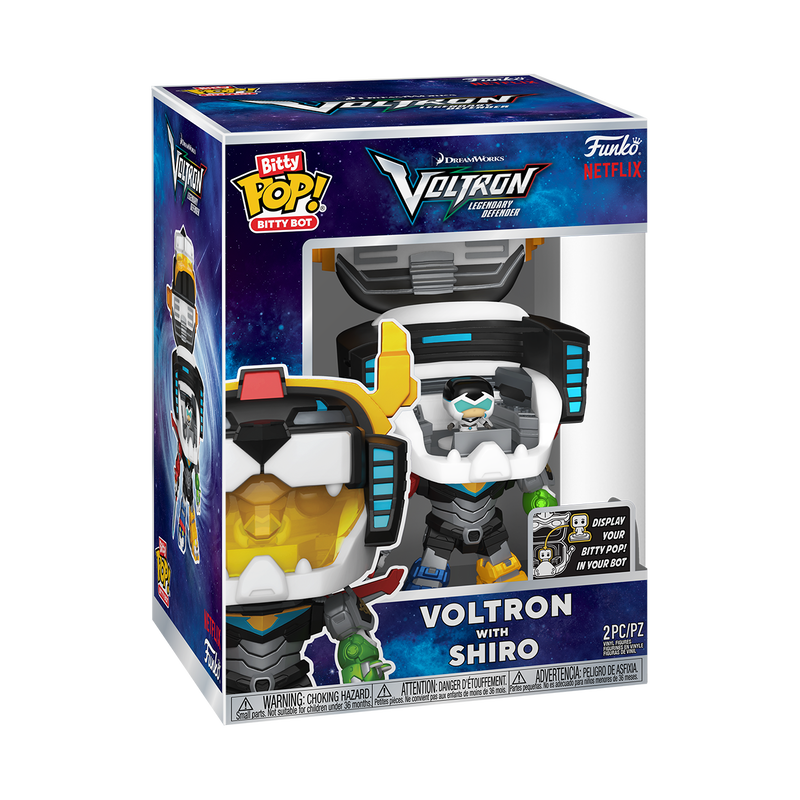 Funko Pop! Bitty Bot: Voltron - Voltron And Shiro #01 *PREORDER*