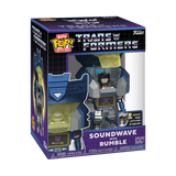 Funko Pop! Bitty Bot: Transformers - Soundwave And Rumble #47 *PREORDER*