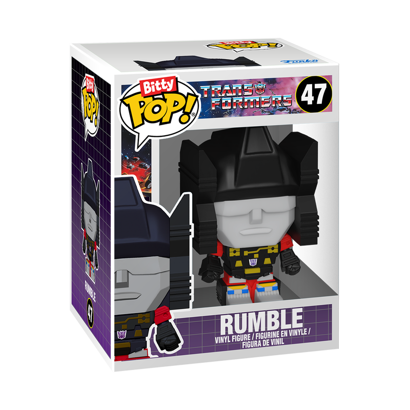 Funko Pop! Bitty Bot: Transformers - Soundwave And Rumble #47 *PREORDER*