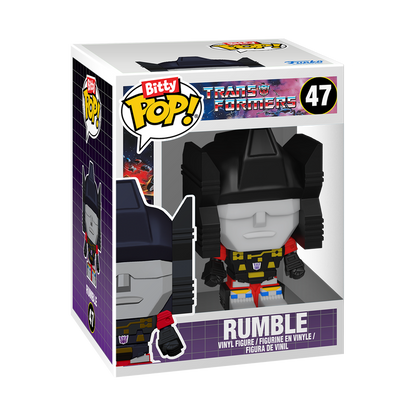 Funko Pop! Bitty Bot: Transformers - Soundwave And Rumble #47 *PREORDER*
