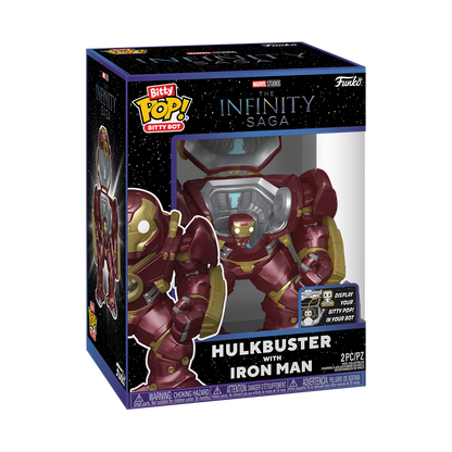 Funko Pop! Bitty Bot: Marvel - Hulkbuster And Iron Man #66