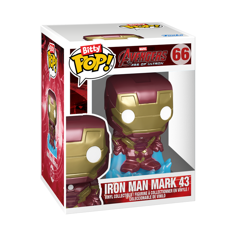Funko Pop! Bitty Bot: Marvel - Hulkbuster And Iron Man #66