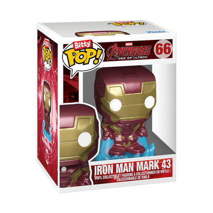 Funko Pop! Bitty Bot: Marvel - Hulkbuster And Iron Man #66