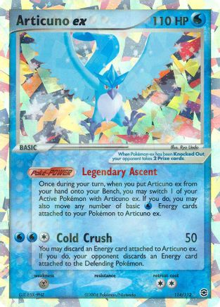 Articuno ex  - Holofoil FireRed & LeafGreen - Secret Rare
