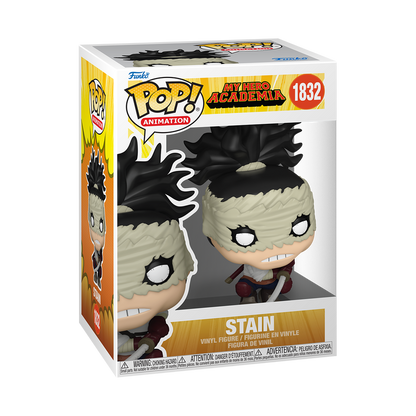 Funko Pop! Anime: My Hero Academia - Izuku Midoriya / Tomura Shigaraki / Lady Nagant / Stain / Star And Stripe / Dabi