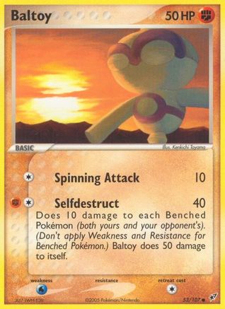 Baltoy/107  Deoxys - Common