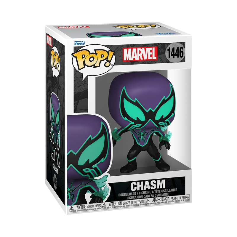 Funko Pop! Marvel: Spider-Man - Symbiote / Fear Itself / Miles Morales Iron Spider / Scarlet Spider Kaine / Chasm
