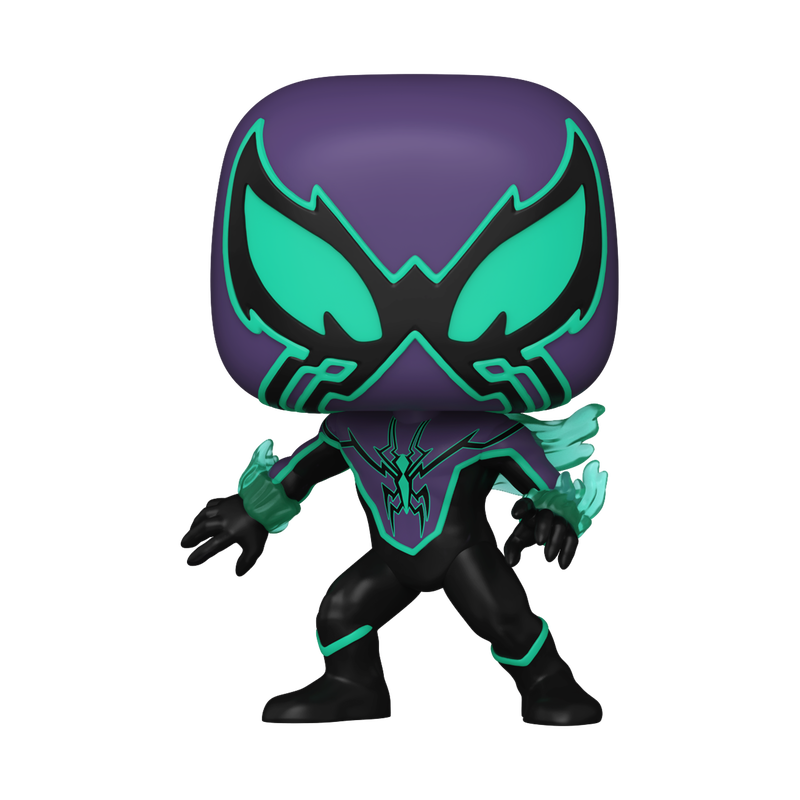Funko Pop! Marvel: Spider-Man - Symbiote / Fear Itself / Miles Morales Iron Spider / Scarlet Spider Kaine / Chasm