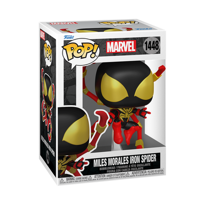 Funko Pop! Marvel: Spider-Man - Symbiote / Fear Itself / Miles Morales Iron Spider / Scarlet Spider Kaine / Chasm