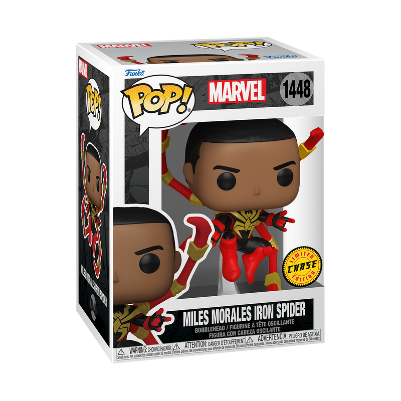 Funko Pop! Marvel: Spider-Man - Symbiote / Fear Itself / Miles Morales Iron Spider / Scarlet Spider Kaine / Chasm