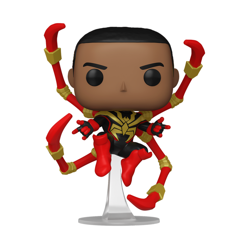 Funko Pop! Marvel: Spider-Man - Symbiote / Fear Itself / Miles Morales Iron Spider / Scarlet Spider Kaine / Chasm