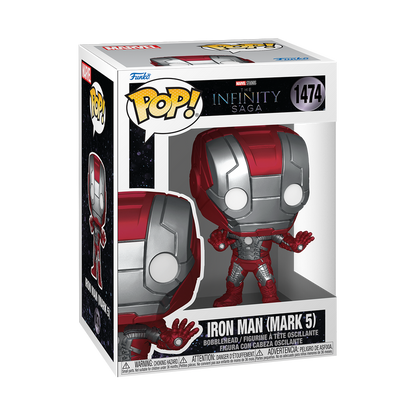 Funko Pop! Marvel: Infinity Saga - Iron Man (Mark 5) / Whiplash / Peggy Carter / Captain America