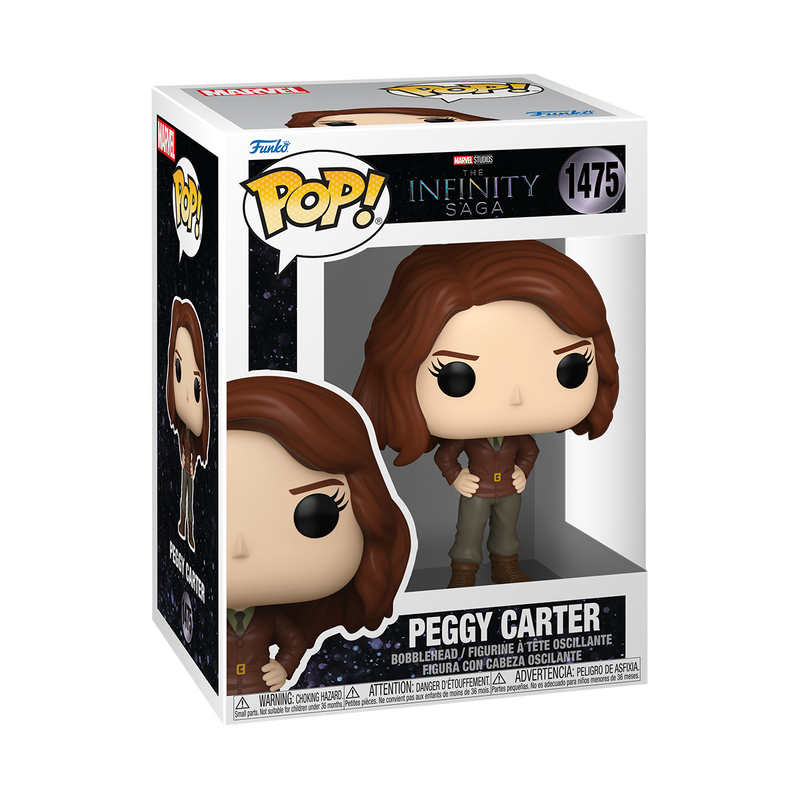 Funko Pop! Marvel: Infinity Saga - Iron Man (Mark 5) / Whiplash / Peggy Carter / Captain America