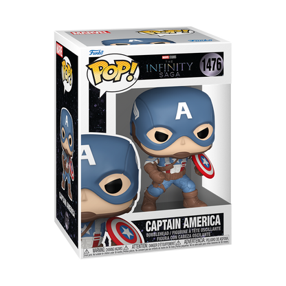 Funko Pop! Marvel: Infinity Saga - Iron Man (Mark 5) / Whiplash / Peggy Carter / Captain America