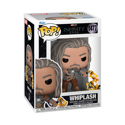 Funko Pop! Marvel: Infinity Saga - Iron Man (Mark 5) / Whiplash / Peggy Carter / Captain America