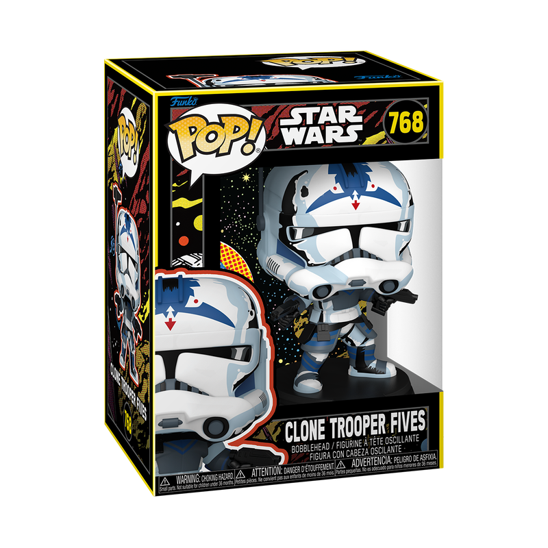 Funko Pop! Star Wars - Clone Trooper Fives (Retro Series) #768 *PREORDER*