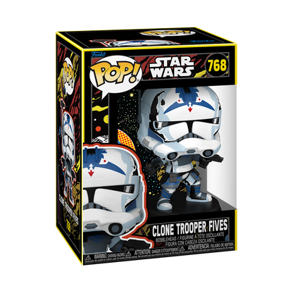 Funko Pop! Star Wars - Clone Trooper Fives (Retro Series) #768 *PREORDER*